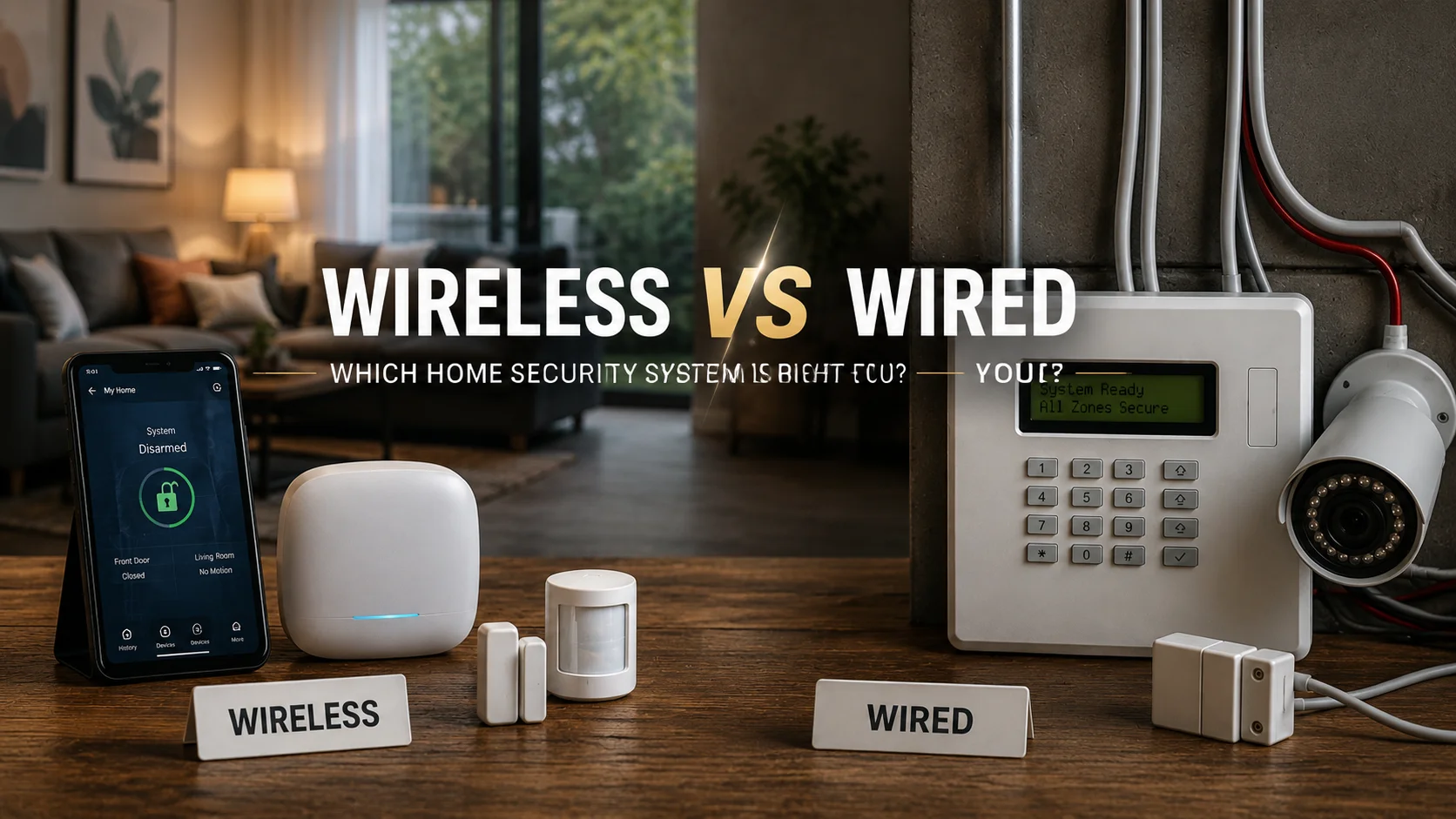 Wireless vs Wired Home Security Systems: What Works Best in Coimbatore Homes