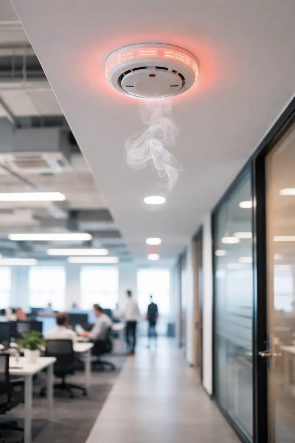 Intelitor fire & smoke alarm installation Coimbatore