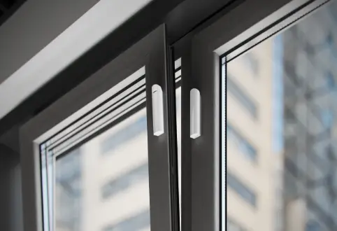 Wireless door and window sensors for intrusion detection and perimeter security