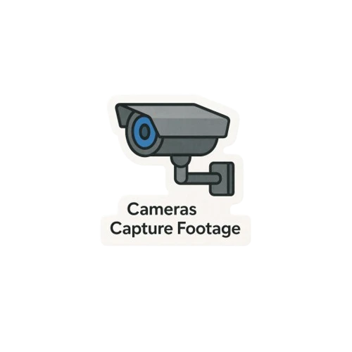 IP Camera capturing footage in Coimbatore
